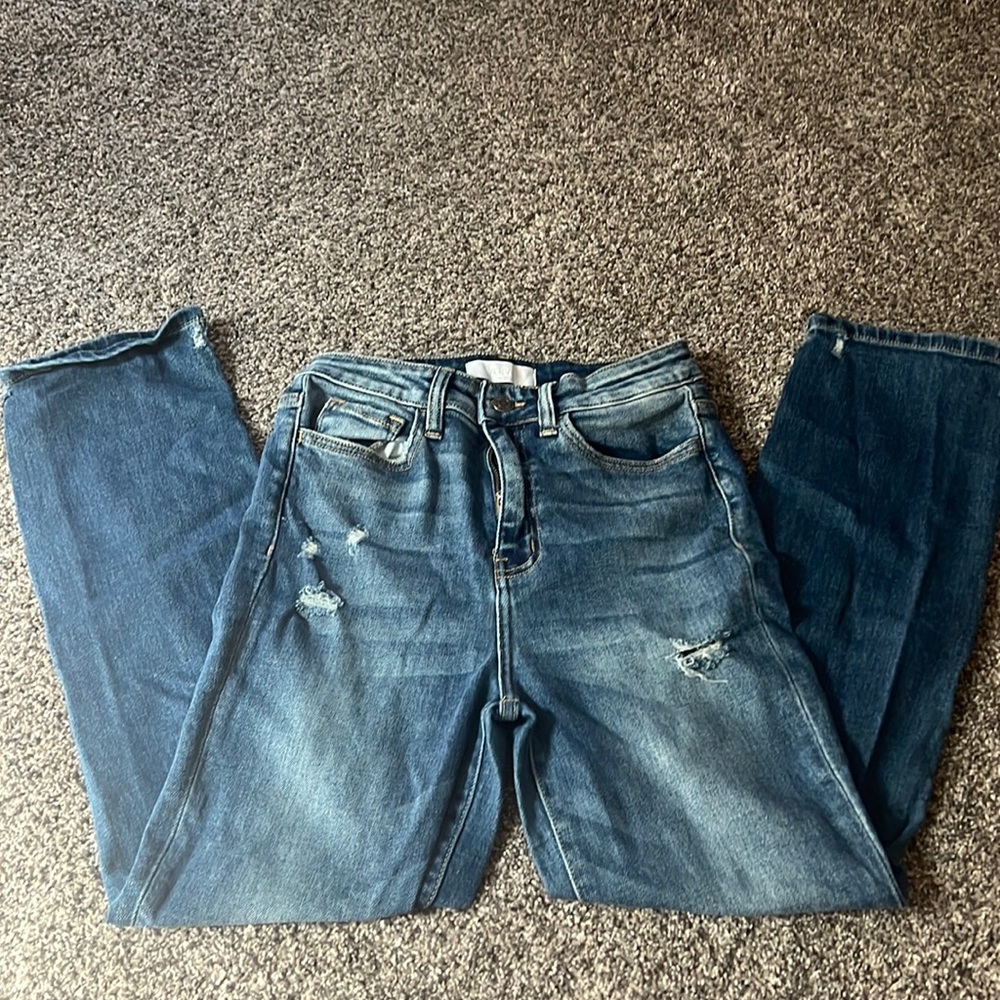 Vervet blue high rise jeans